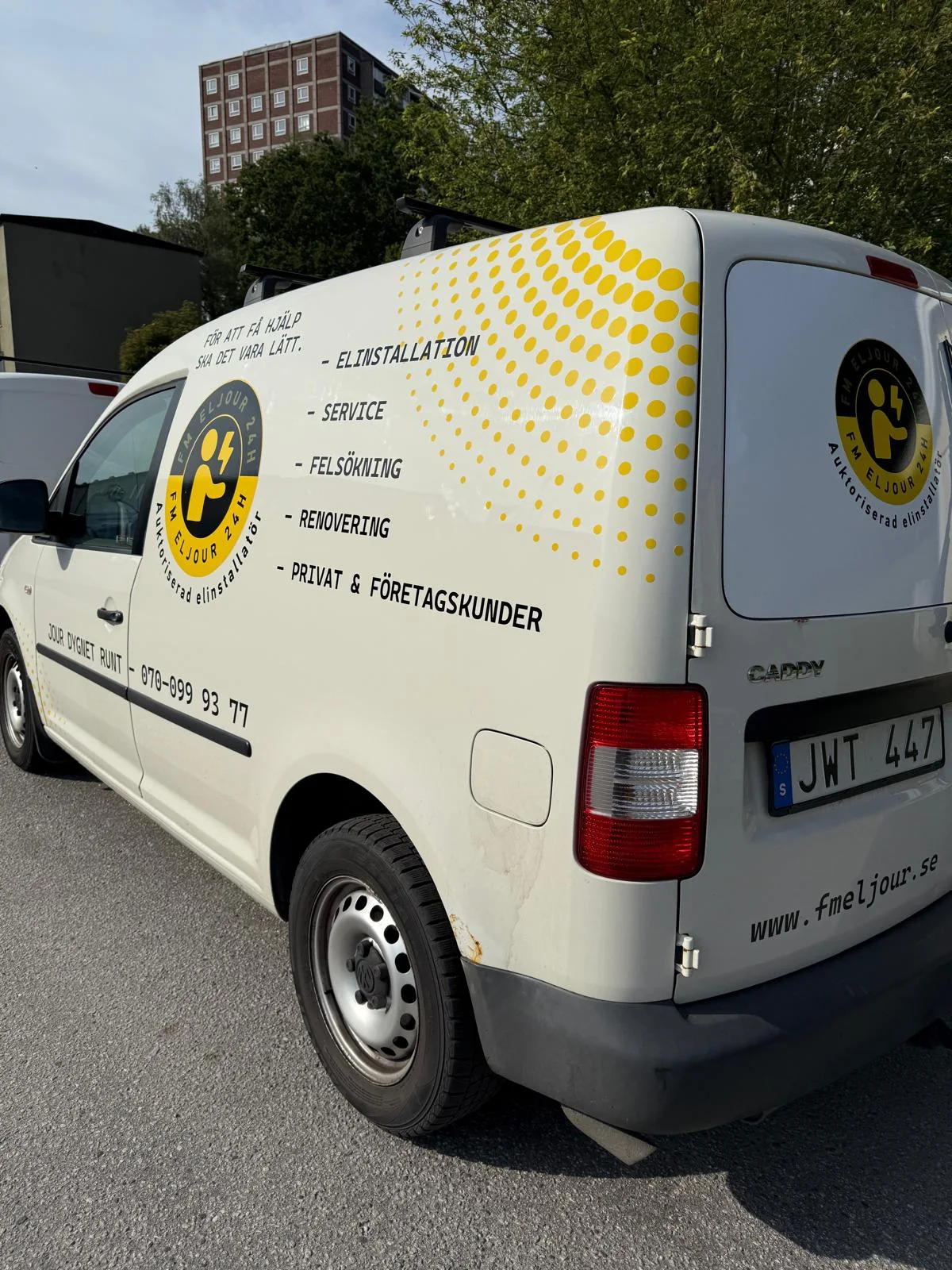 FM Eljours servicebil